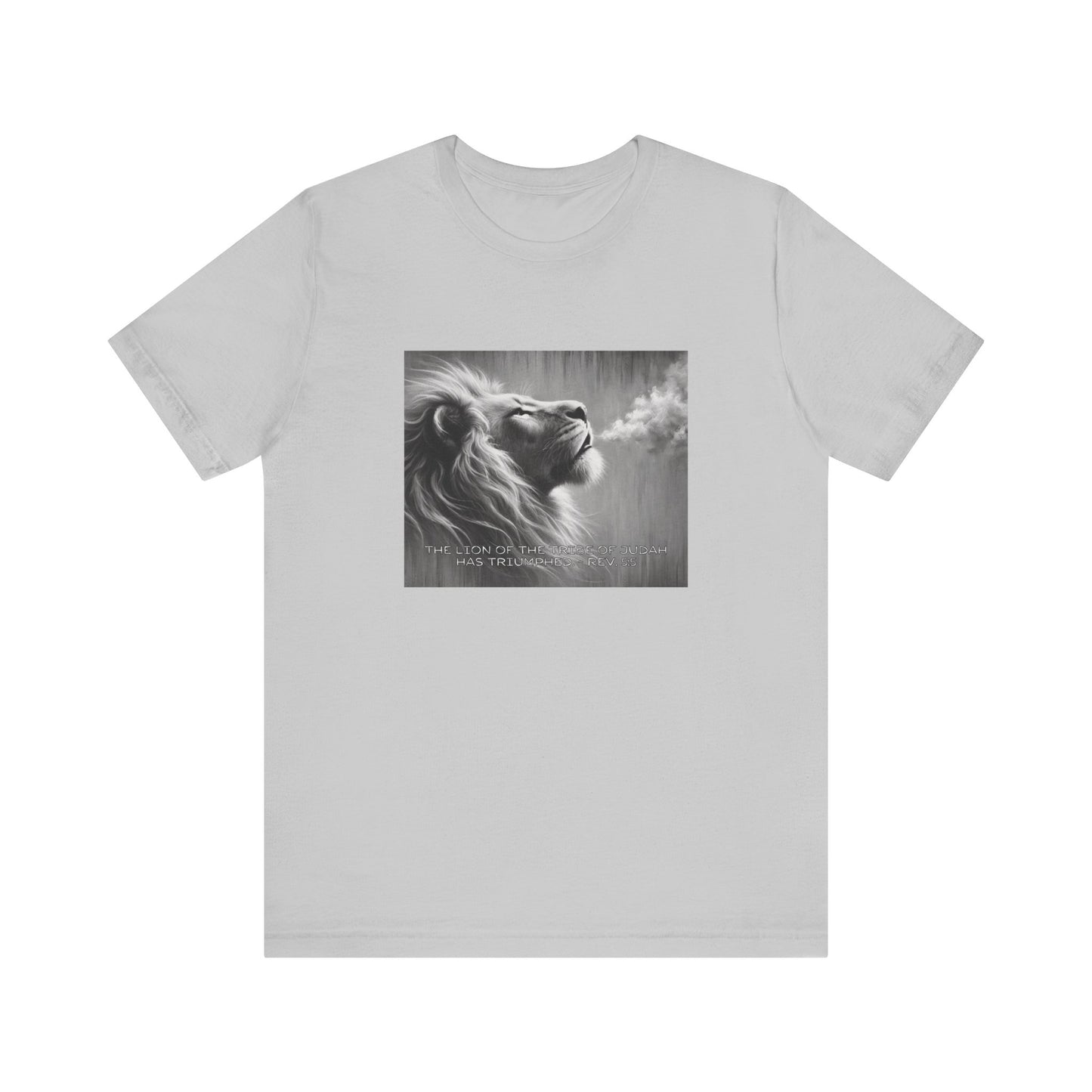 The Lion of the Tribe of Judah - Unisex Jersey Short Sleeve Tee