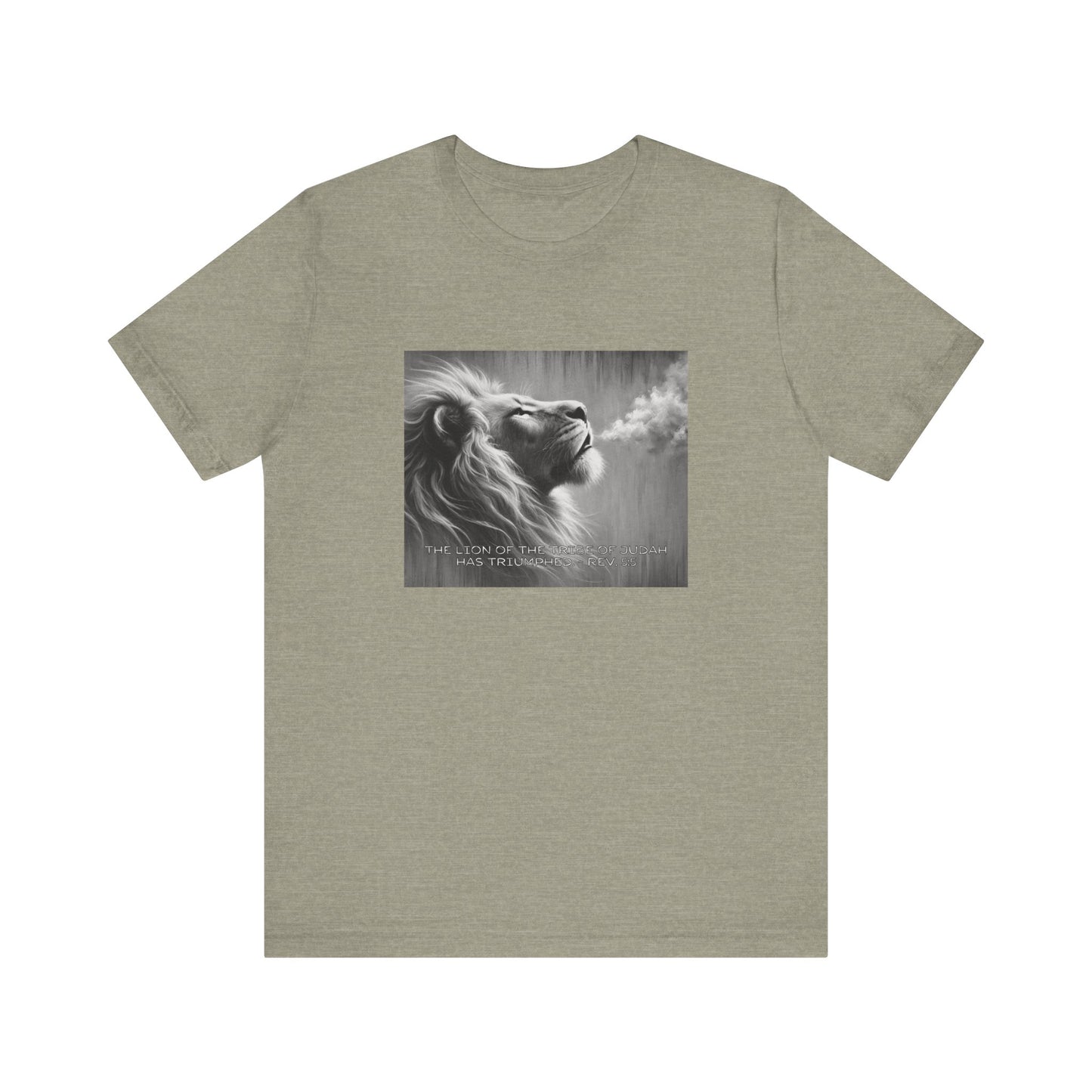 The Lion of the Tribe of Judah - Unisex Jersey Short Sleeve Tee