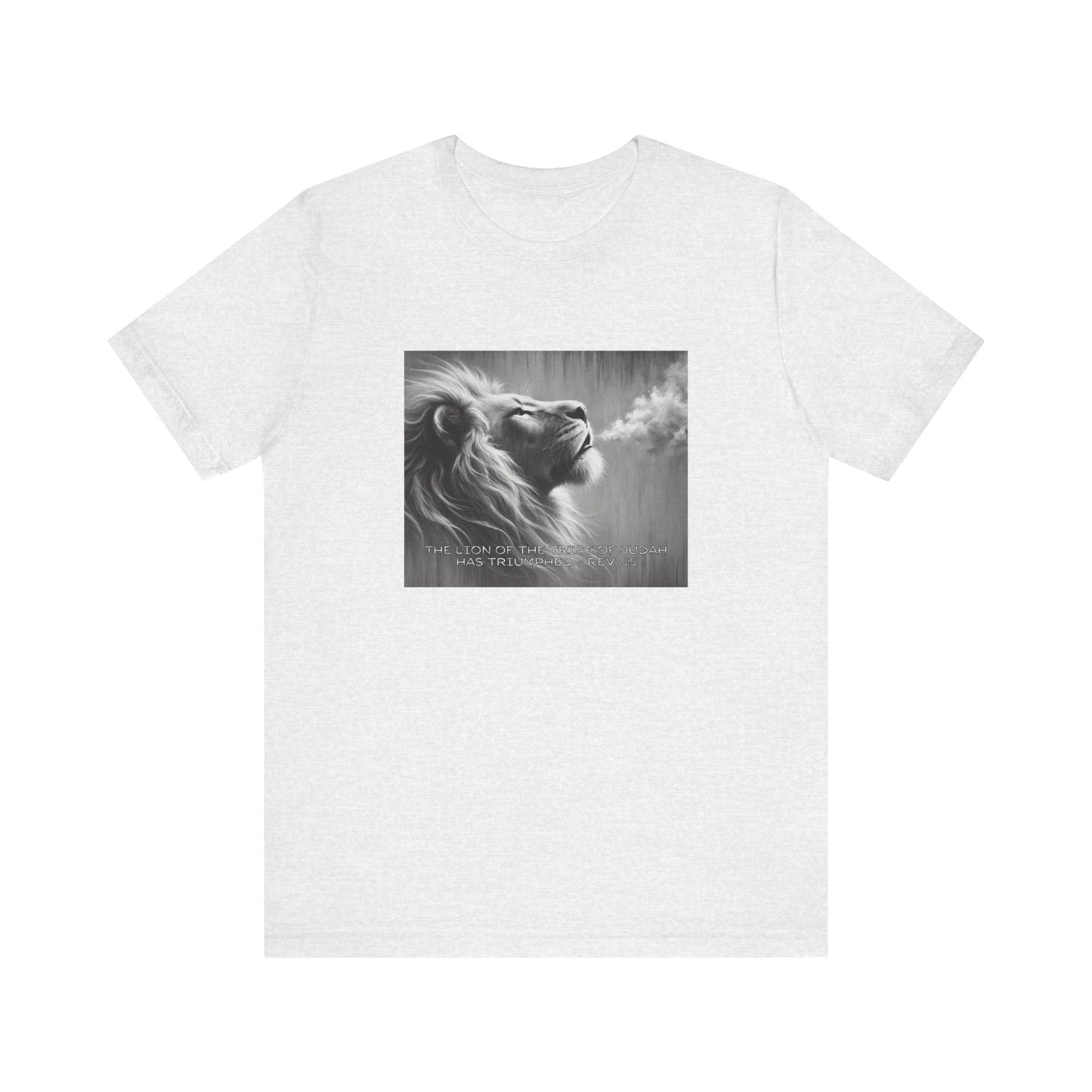 The Lion of the Tribe of Judah - Unisex Jersey Short Sleeve Tee